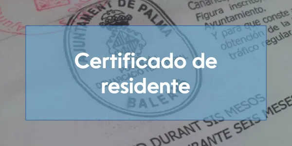 Certificado de residente