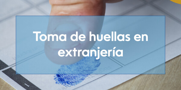 Toma de huellas: qué es y cuándo se hace